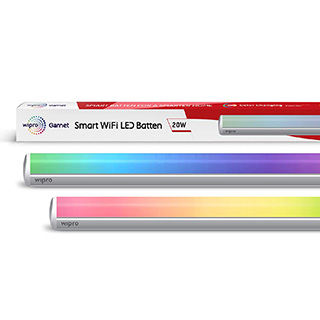 Wipro Garnet 20W Smart Batten (16 Million Colors + Shades of White) 