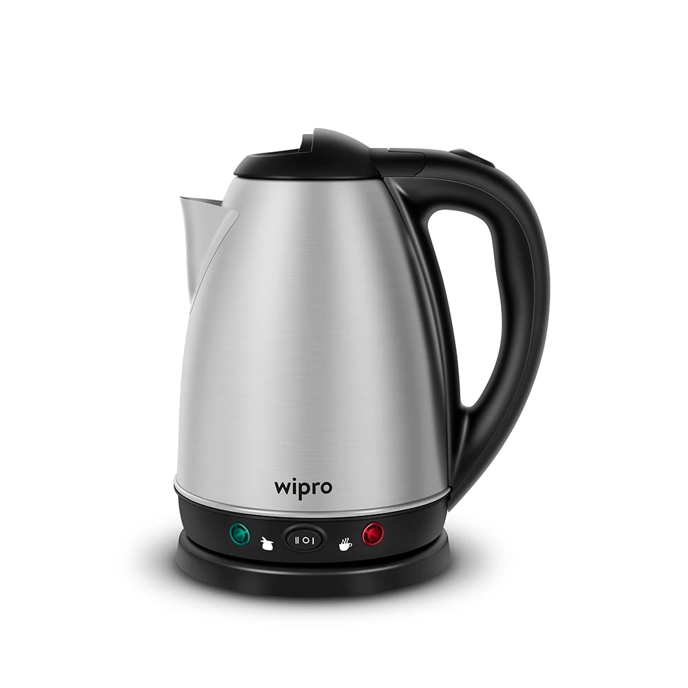 Wipro Vesta 1.8 Litre SS Kettle with Keep warm Function