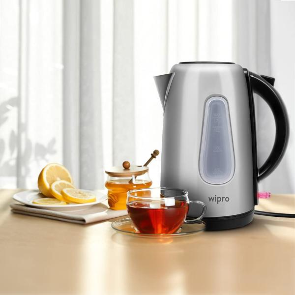 Wipro Vesta Electric Kettle Stainless Steel 1.5 L