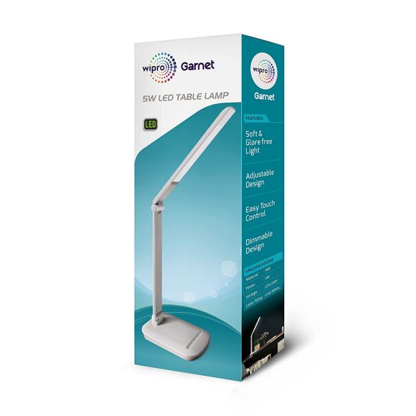 wipro rechargeable table lamp