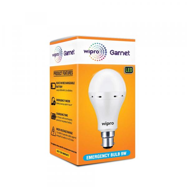 wipro garnet 9w smart bulb