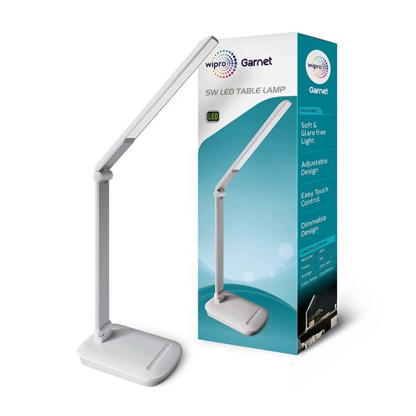 Wipro garnet sale led table lamp