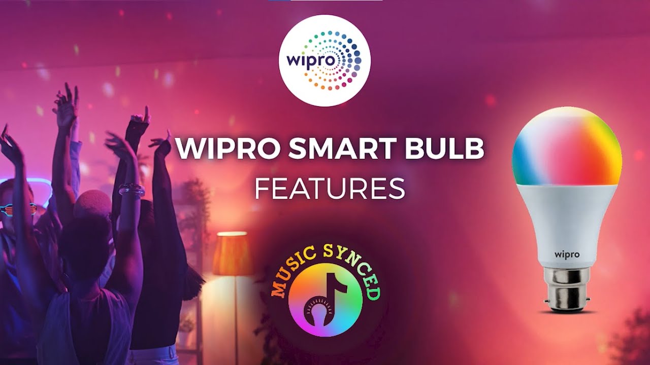 wipro bulb music sync